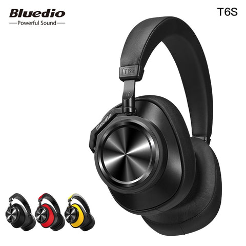 Bluedio T6S Bluetooth Headphones Active Noise Cancelling